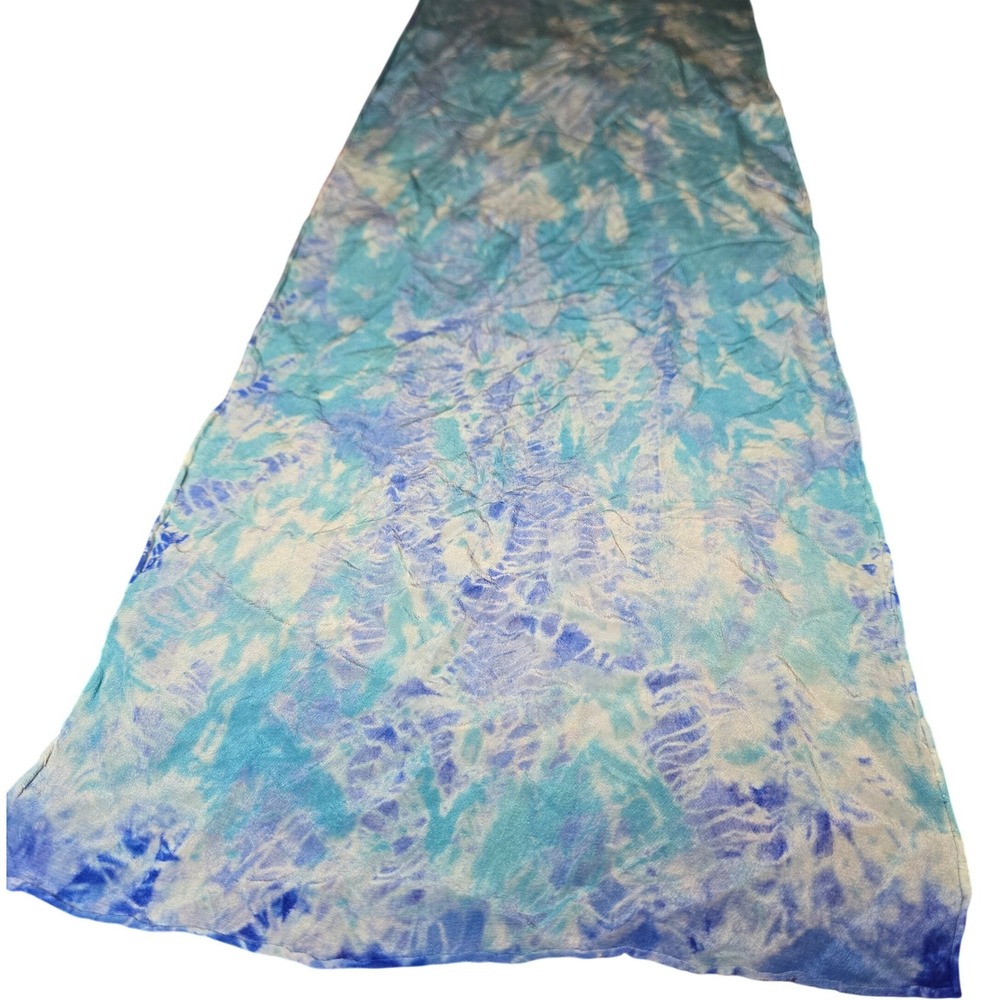 Head Neck Scarf Belt Shawl Sash Bandana Beach Cover-up Hankie Tie 54"x10" VTG